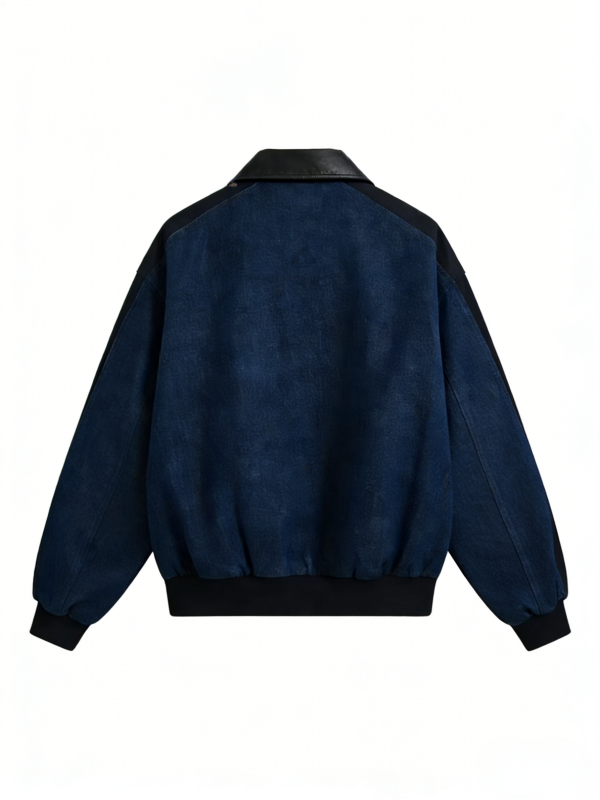 Nova Thread® MEN’S FILBERT FLIGHT JACKET - MED INDIGO - WORN IN