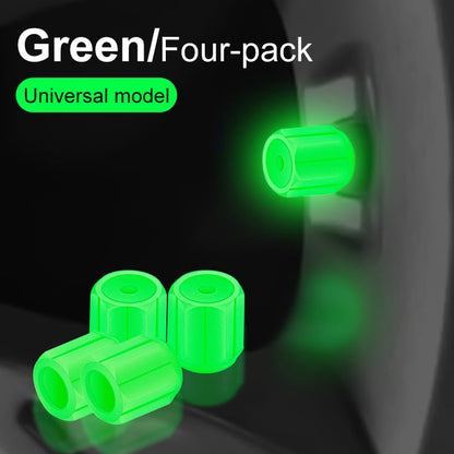 🚗Glow-in-the-Dark Tire Caps 💡(Buy 2 Free Shipping)