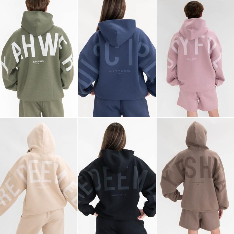 💕Hot sale 49% OFF💖✝ Essential Hoodie | Oversized Christian Heavyweight Faith Sweatshirt