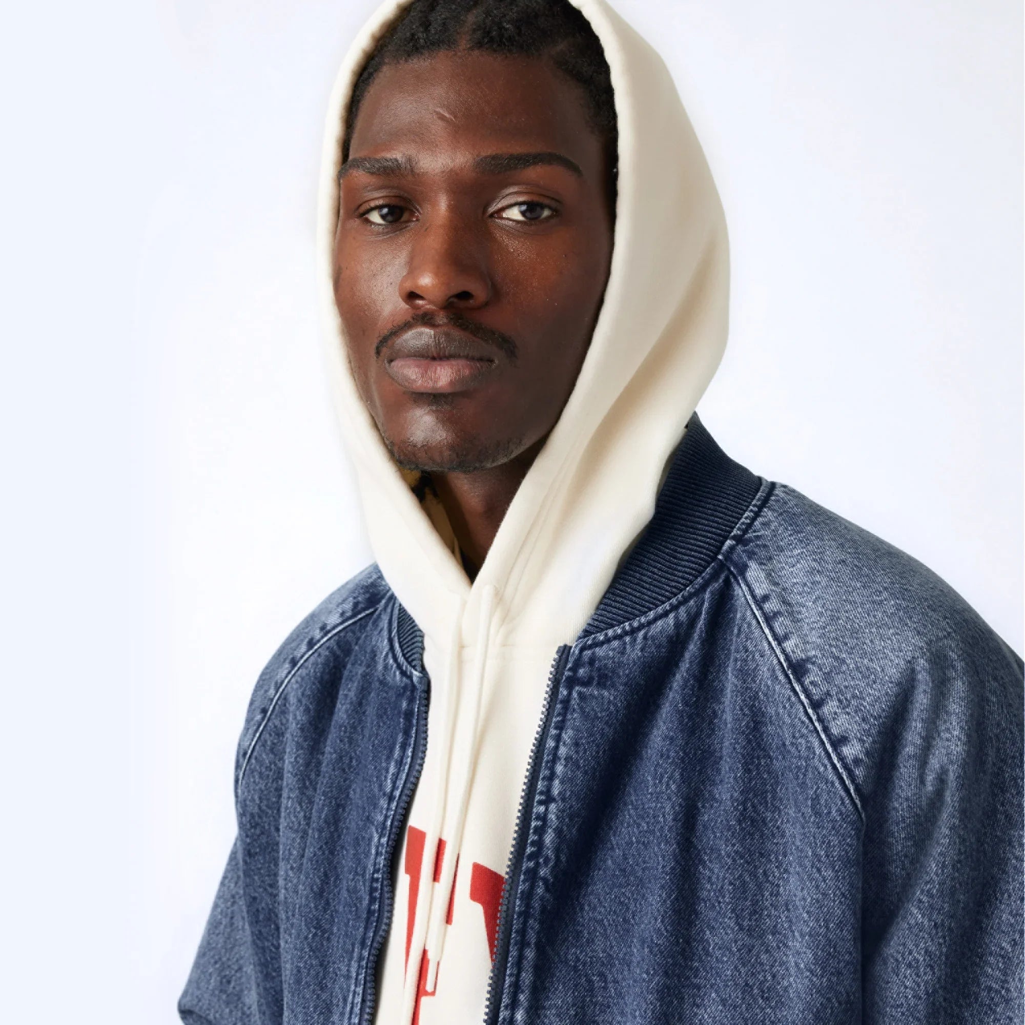 Nova Thread® MEN’S FILBERT FLIGHT JACKET - MED INDIGO - WORN IN