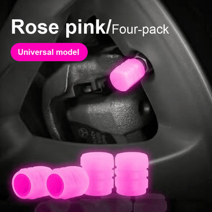 🚗Glow-in-the-Dark Tire Caps 💡(Buy 2 Free Shipping)