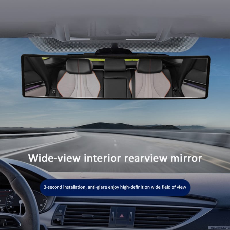 Reversing auxiliary mirror——High-definition, wide-view, anti-fog, anti-glare, wide-angle rear-view curved surface