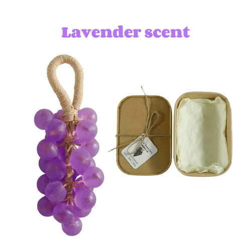 🔥Christmas Sale-Only $11/Each🔥Personalized Original Handmade Crystal Grape Soap Gentle Cleansing Soap